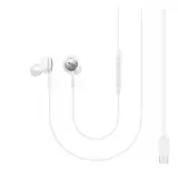 Ecouteurs officiels Samsung/AKG type-C avec fil - Blanc