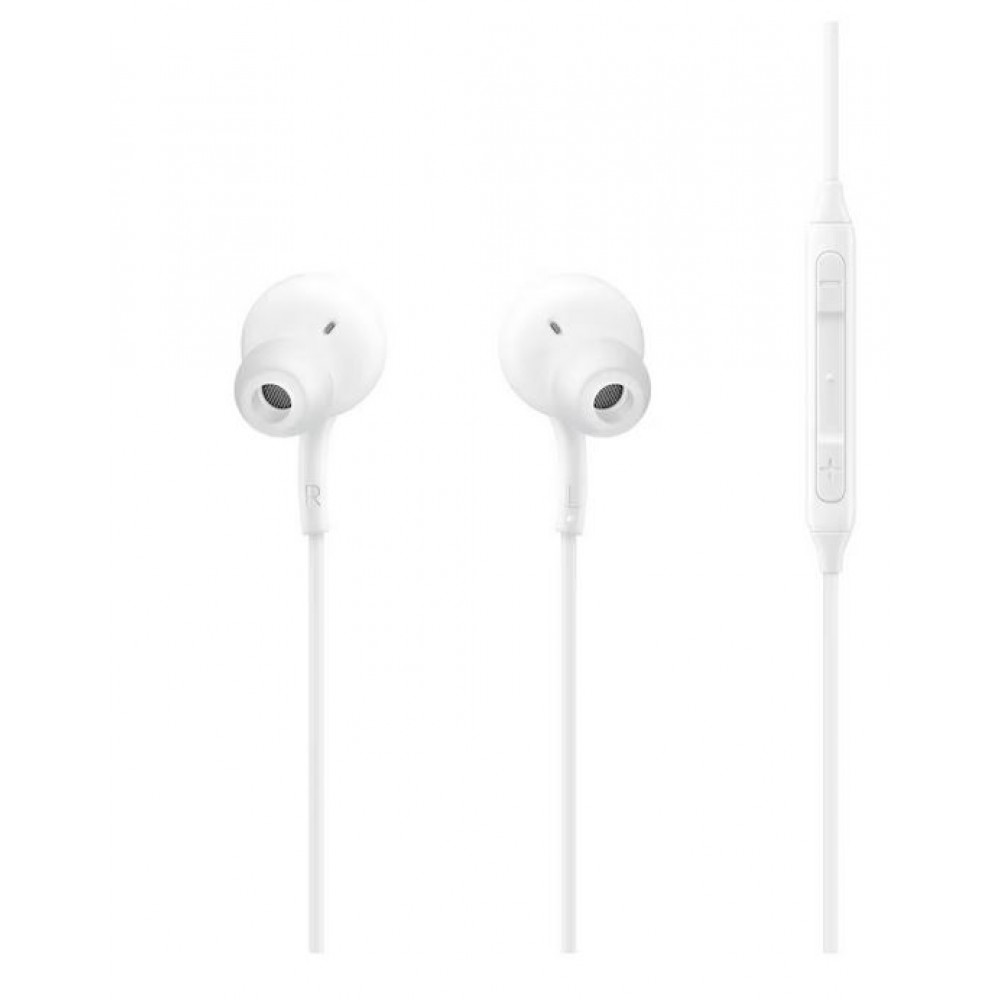 Offizielle Samsung/AKG Typ-C-Kopfhörer mit Kabel - Weiss