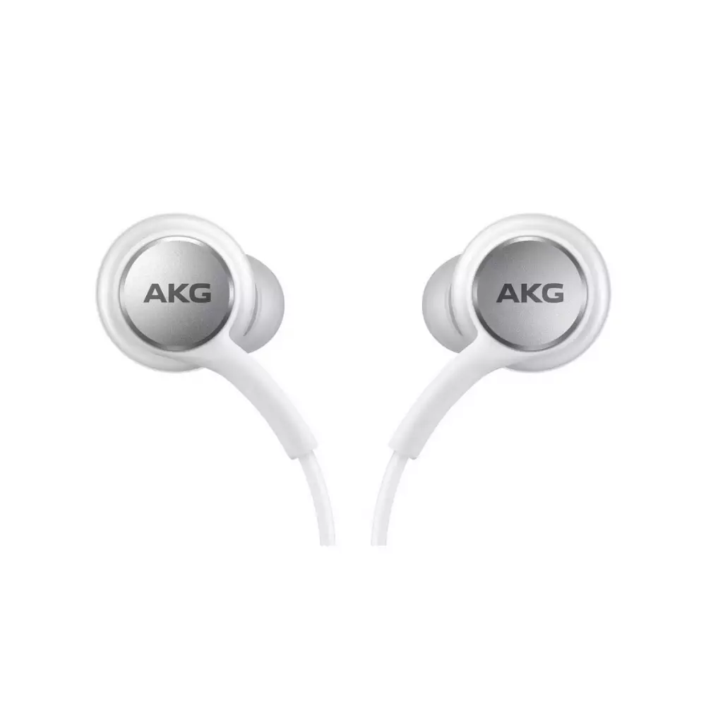 Ecouteurs officiels Samsung/AKG type-C avec fil - Blanc