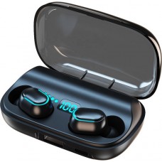 Ecouteurs sans fil TWS T11 Bluetooth 5.0 avec contrôle tactile, boîtier de chargement, affichage LED