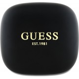 Ecouteurs sans fil Bluetooth Guess OWS à conduction osseuse satin soft touch - Noir