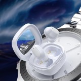 Écouteurs sans fil TWS Bluetooth 5.3 Choetech haute qualité audio avec boîte de chargement - Blanc