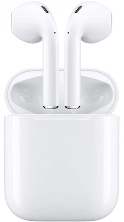 Ecouteurs sans fil TWS i12 Bluetooth 4.2 - In-Ear incl. microphone et étui de chargement - Blanc