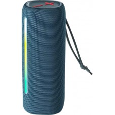 Enceinte Bluetooth TWS HOPESTAR 10W Stereo Bass LED haut-parleur sans fil - Bleu