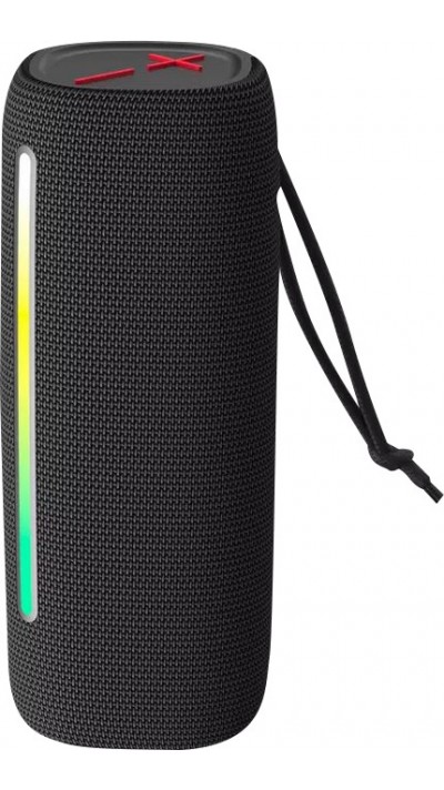 Enceinte Bluetooth TWS HOPESTAR 10W Stereo Bass LED haut-parleur sans fil - Noir