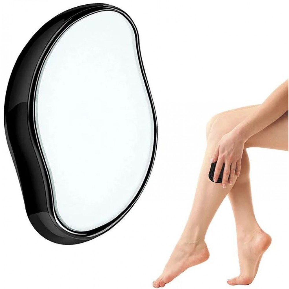 Épilateur nano verre de cristal sans douleur pour femmes & hommes - Noir