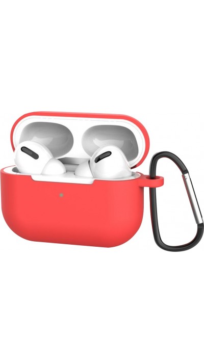 AirPods 3 - Silikonhülle mit Karabiner - Rot