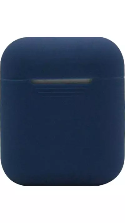 Etui AirPods 1 / 2 - Silicone - Bleu foncé