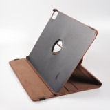 Etui cuir iPad Air 10.9" (5e gén/2022, 4e gén/2020) - Premium Flip 360 - Brun