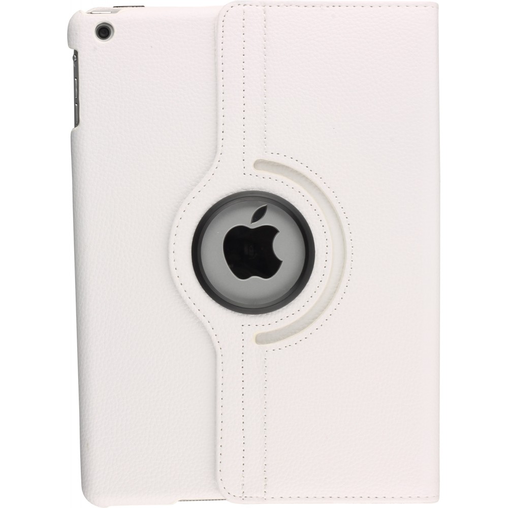 Etui cuir iPad 10.9" (10e gén/2022) - Premium Flip 360 - Blanc