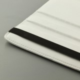 Etui cuir iPad 10.9" (10e gén/2022) - Premium Flip 360 - Blanc