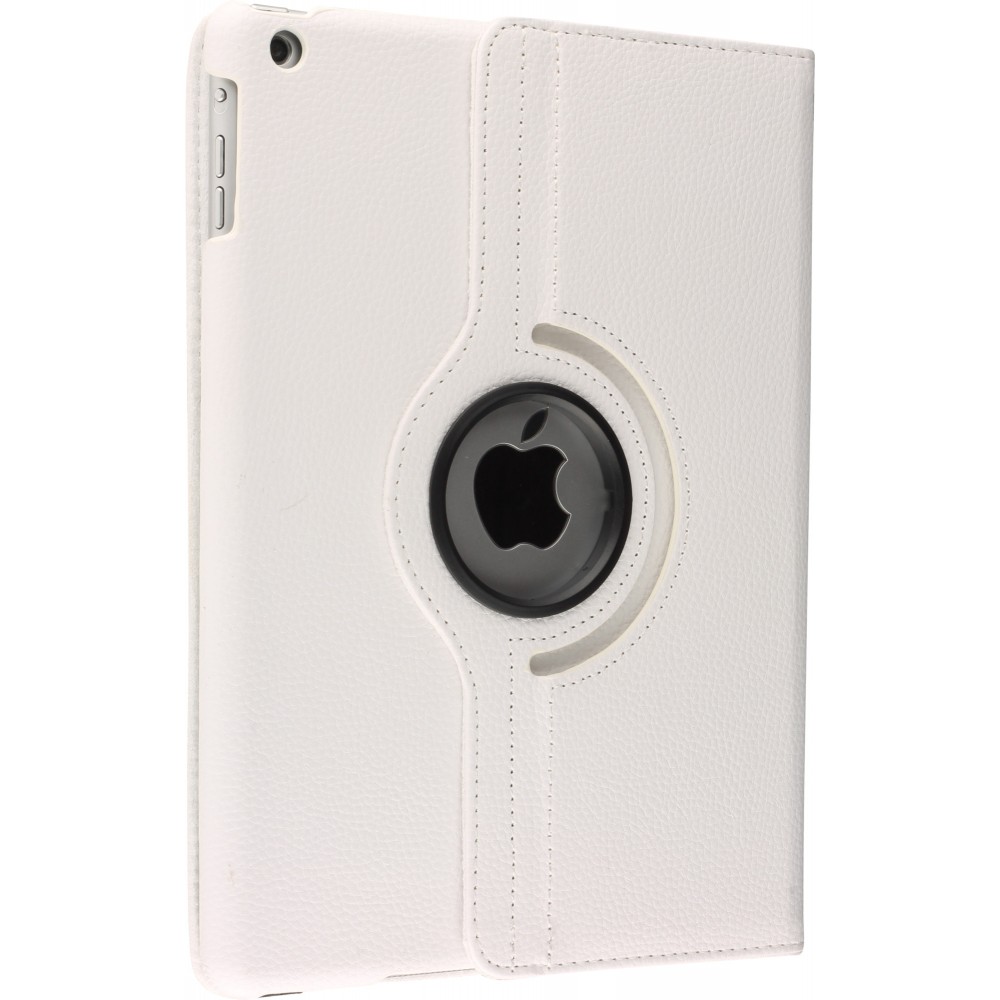 Etui cuir iPad Pro 12.9" (6e gén/2022, 5e gén/2021, 4e gén/2020, 3e gén/2018) - Premium Flip 360 - Blanc