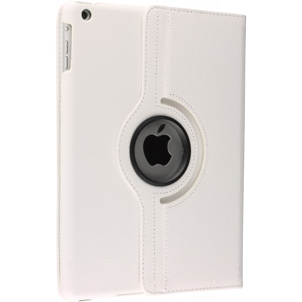 Etui cuir iPad 10.9" (10e gén/2022) - Premium Flip 360 - Blanc