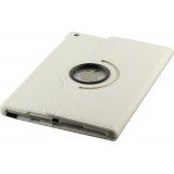 Etui cuir iPad 10.9" (10e gén/2022) - Premium Flip 360 - Blanc