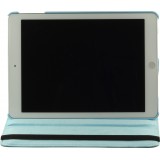 Etui cuir iPad 10.9" (10e gén/2022) - Premium Flip 360 - Bleu clair