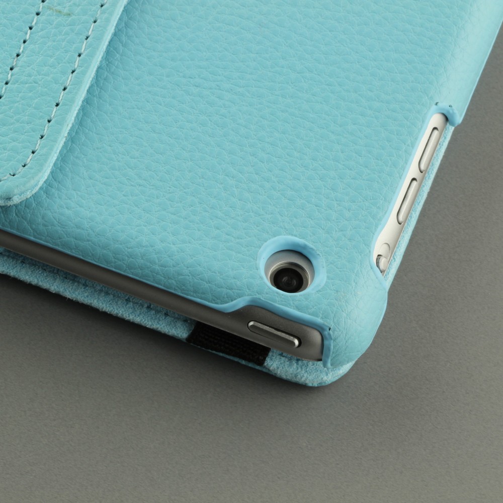 Etui cuir iPad 10.9" (10e gén/2022) - Premium Flip 360 - Bleu clair