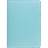Etui cuir iPad 10.9" (10e gén/2022) - Premium Flip 360 - Bleu clair