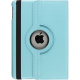 Etui cuir iPad 10.9" (10e gén/2022) - Premium Flip 360 - Bleu clair