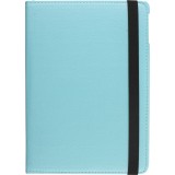 Etui cuir iPad 10.2" (9e gén/2021, 8e gén/2020, 7e gén/2019) / iPad Air 10.5" (3e gén/2019) / iPad Pro 10.5" (3e gén/2017) - Premium Flip 360 - Bleu clair