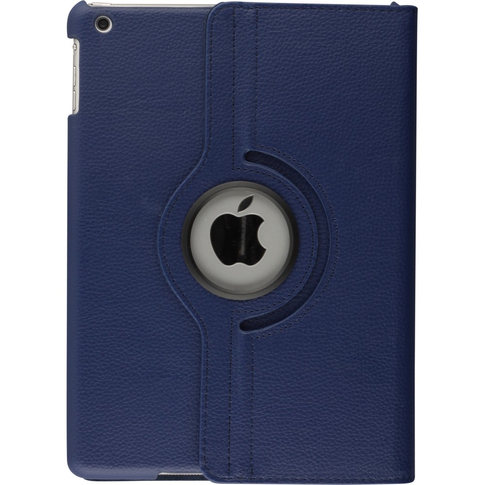 Etui cuir iPad 10.9" (10e gén/2022) - Premium Flip 360 - Bleu foncé