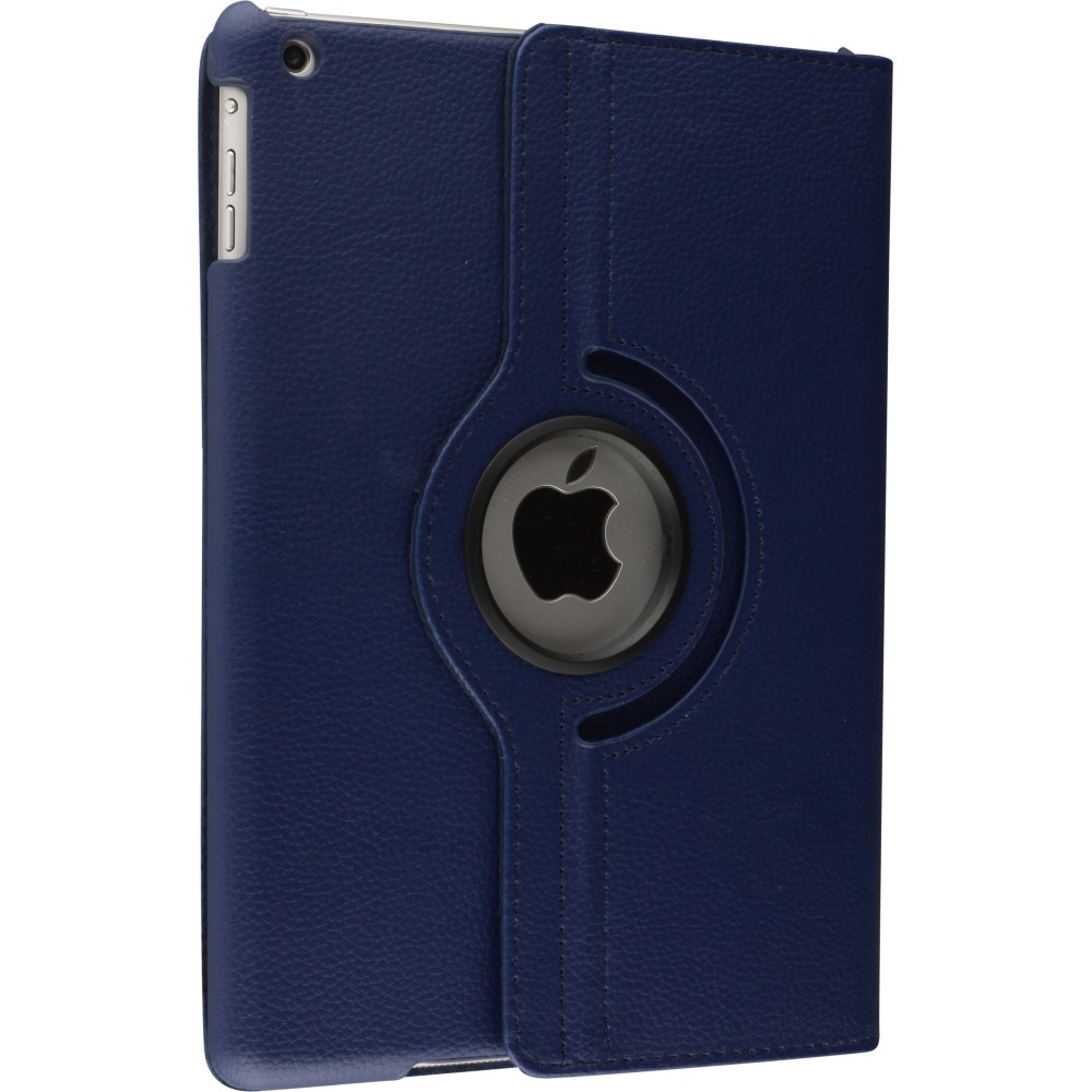 Etui cuir iPad 10.9" (10e gén/2022) - Premium Flip 360 - Bleu foncé