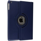 Etui cuir iPad 9.7" (6e gén/2018, 5e gén/2017) iPad Air / Air 2 - Premium Flip 360 - Bleu foncé