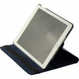 Etui cuir iPad 10.2" (9e gén/2021, 8e gén/2020, 7e gén/2019) / iPad Air 10.5" (3e gén/2019) / iPad Pro 10.5" (3e gén/2017) - Premium Flip 360 - Bleu foncé