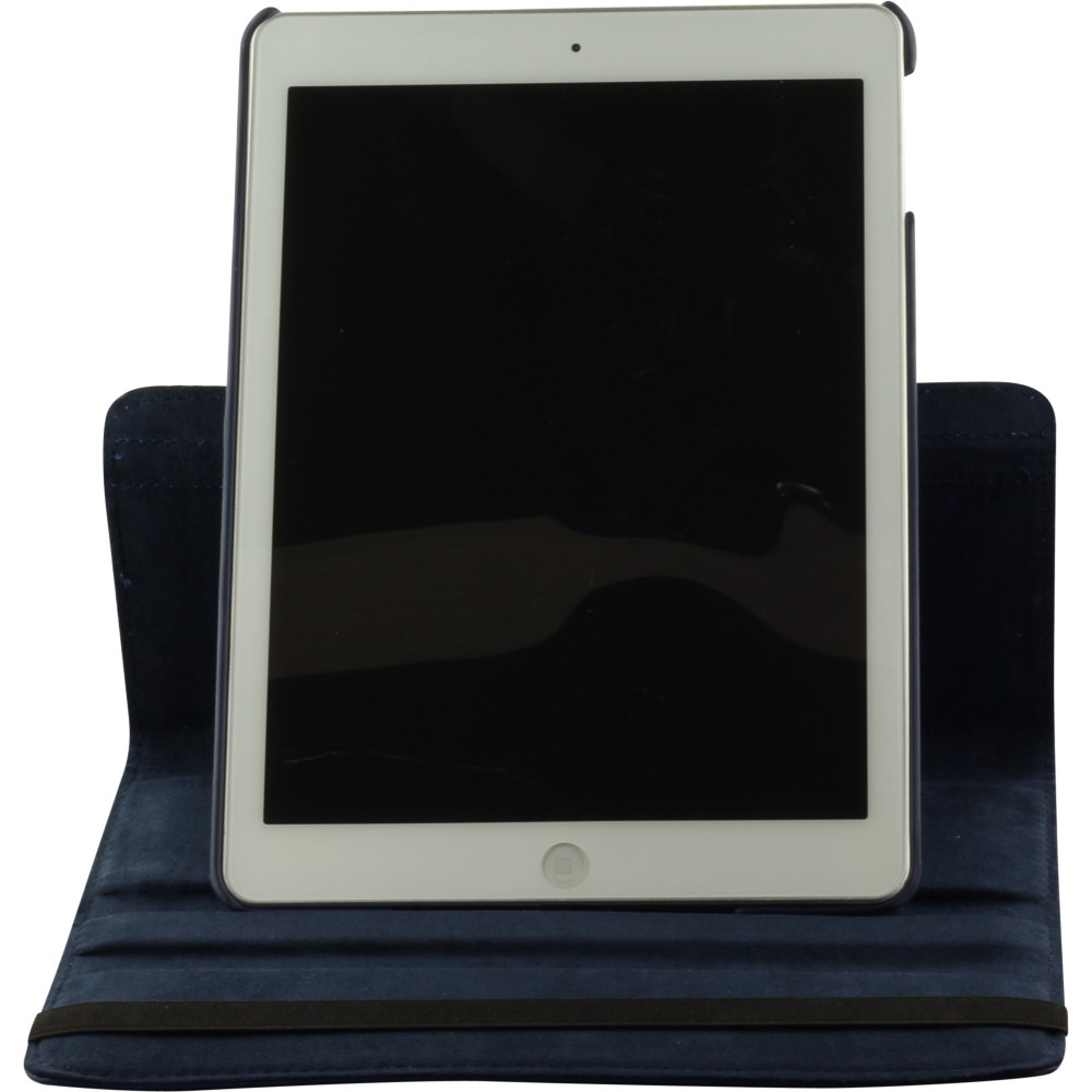 Hülle iPad 10.2" (9e gén/2021, 8e gén/2020, 7e gén/2019) / iPad Air 10.5" (3e gén/2019) / iPad Pro 10.5" (3e gén/2017) - Premium Flip 360 dunkelblau