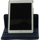 Etui cuir iPad mini 4 / 5 (7.9" / 2022, 2020) - Premium Flip 360 - Bleu foncé