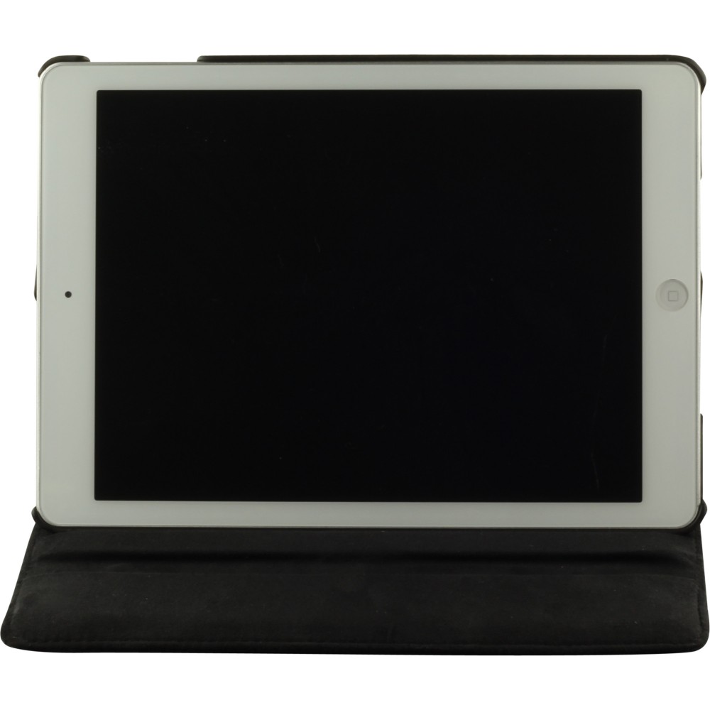Etui cuir iPad 9.7" (6e gén/2018, 5e gén/2017) / iPad Air / Air 2 - Premium Flip 360 - Noir