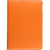 Etui cuir iPad 9.7" (6e gén/2018, 5e gén/2017) iPad Air / Air 2 - Premium Flip 360 - Orange