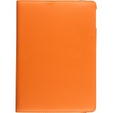 Etui cuir iPad 10.2" (9e gén/2021, 8e gén/2020, 7e gén/2019) / iPad Air 10.5" (3e gén/2019) / iPad Pro 10.5" (3e gén/2017) - Premium Flip 360 - Orange