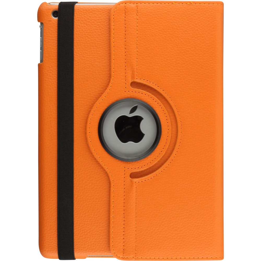 Etui cuir iPad 10.2" (9e gén/2021, 8e gén/2020, 7e gén/2019) / iPad Air 10.5" (3e gén/2019) / iPad Pro 10.5" (3e gén/2017) - Premium Flip 360 - Orange