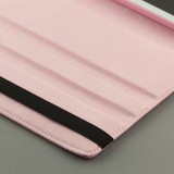 Etui cuir iPad Pro 12.9" (6e gén/2022, 5e gén/2021, 4e gén/2020, 3e gén/2018) - Premium Flip 360 - Rose clair