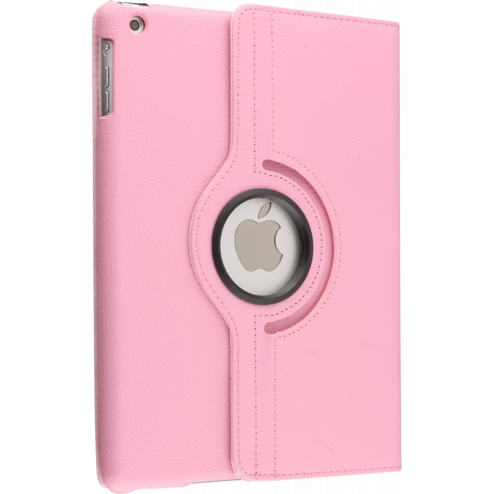 Etui cuir iPad Pro 12.9" (6e gén/2022, 5e gén/2021, 4e gén/2020, 3e gén/2018) - Premium Flip 360 - Rose clair