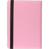 Etui cuir iPad Pro 12.9" (6e gén/2022, 5e gén/2021, 4e gén/2020, 3e gén/2018) - Premium Flip 360 - Rose clair