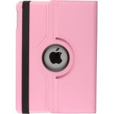 Etui cuir iPad Air 10.9" (5e gén/2022, 4e gén/2020) - Premium Flip 360 - Rose clair