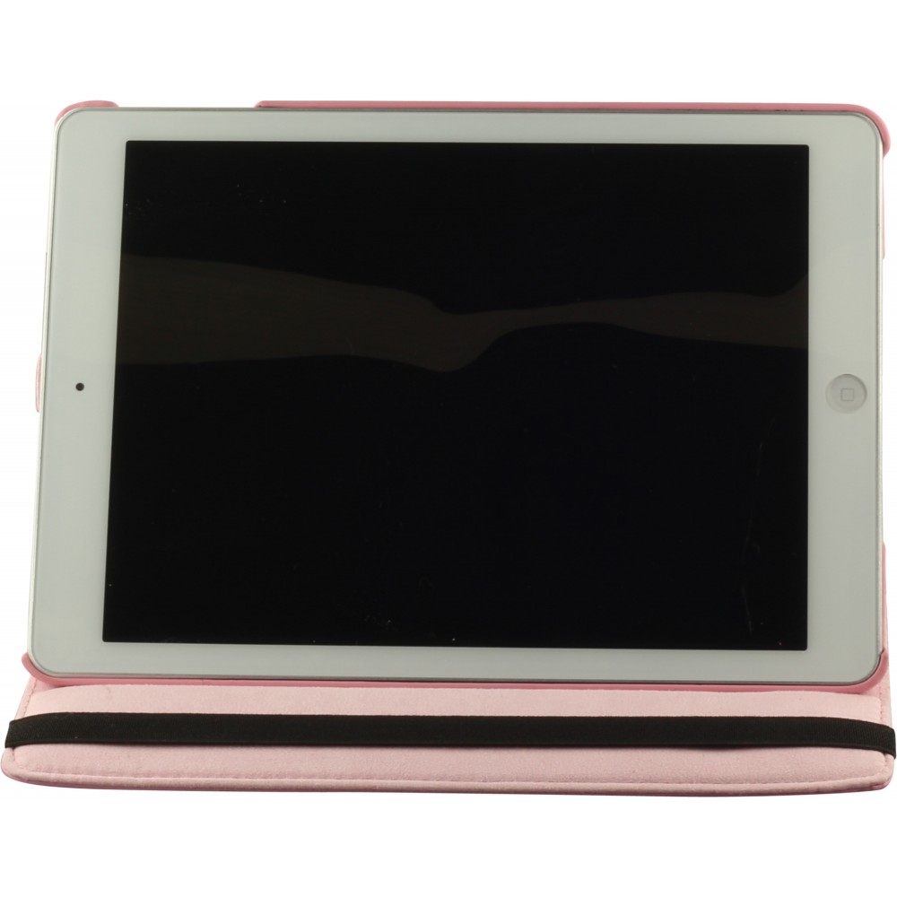 Etui cuir iPad Pro 12.9" (6e gén/2022, 5e gén/2021, 4e gén/2020, 3e gén/2018) - Premium Flip 360 - Rose clair