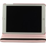 Etui cuir iPad Pro 12.9" (6e gén/2022, 5e gén/2021, 4e gén/2020, 3e gén/2018) - Premium Flip 360 - Rose clair