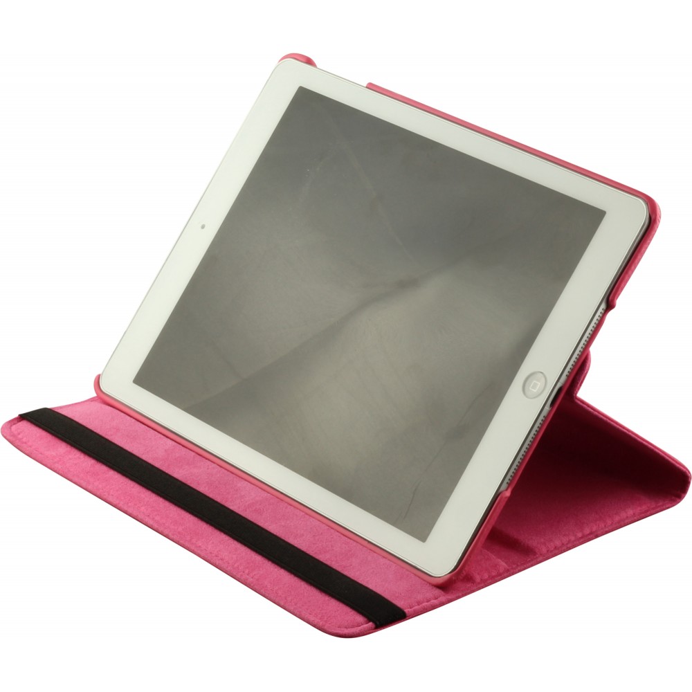 Etui cuir iPad mini 1/2/3 (7.9" / 2014, 2013, 2012) - Premium Flip 360 - Rose foncé