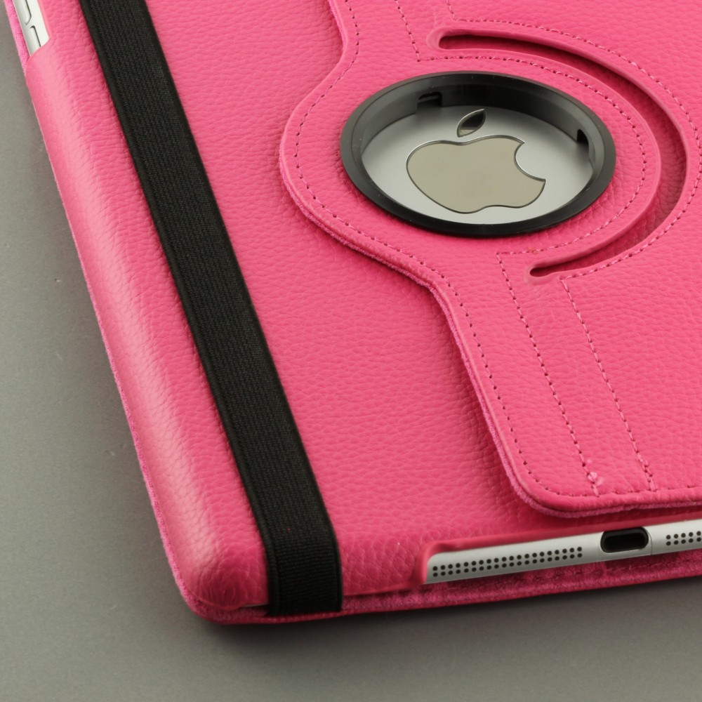 Etui cuir iPad mini 1/2/3 (7.9" / 2014, 2013, 2012) - Premium Flip 360 - Rose foncé