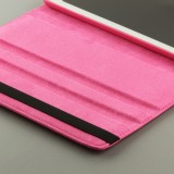 Etui cuir iPad mini 1/2/3 (7.9" / 2014, 2013, 2012) - Premium Flip 360 - Rose foncé