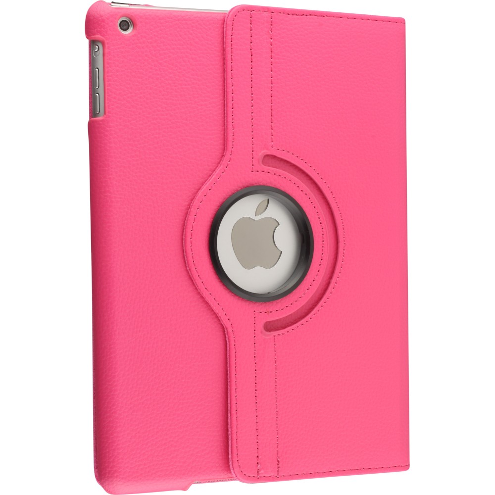 Etui cuir iPad 10.2" (9e gén/2021, 8e gén/2020, 7e gén/2019) / iPad Air 10.5" (3e gén/2019) / iPad Pro 10.5" (3e gén/2017) - Premium Flip 360 - Rose foncé