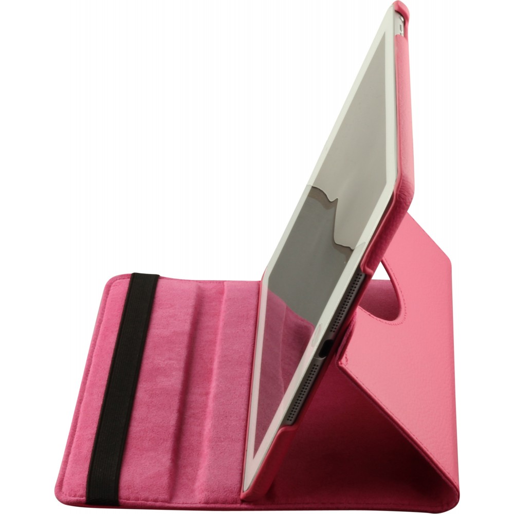 Etui cuir iPad Pro 11" (4e gén/2022, 3e gén/2021, 2e gén/2020) - Premium Flip 360 - Rose foncé