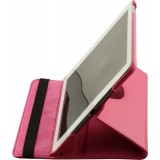 Etui cuir iPad Air 10.9" (5e gén/2022, 4e gén/2020) - Premium Flip 360 - Rose foncé