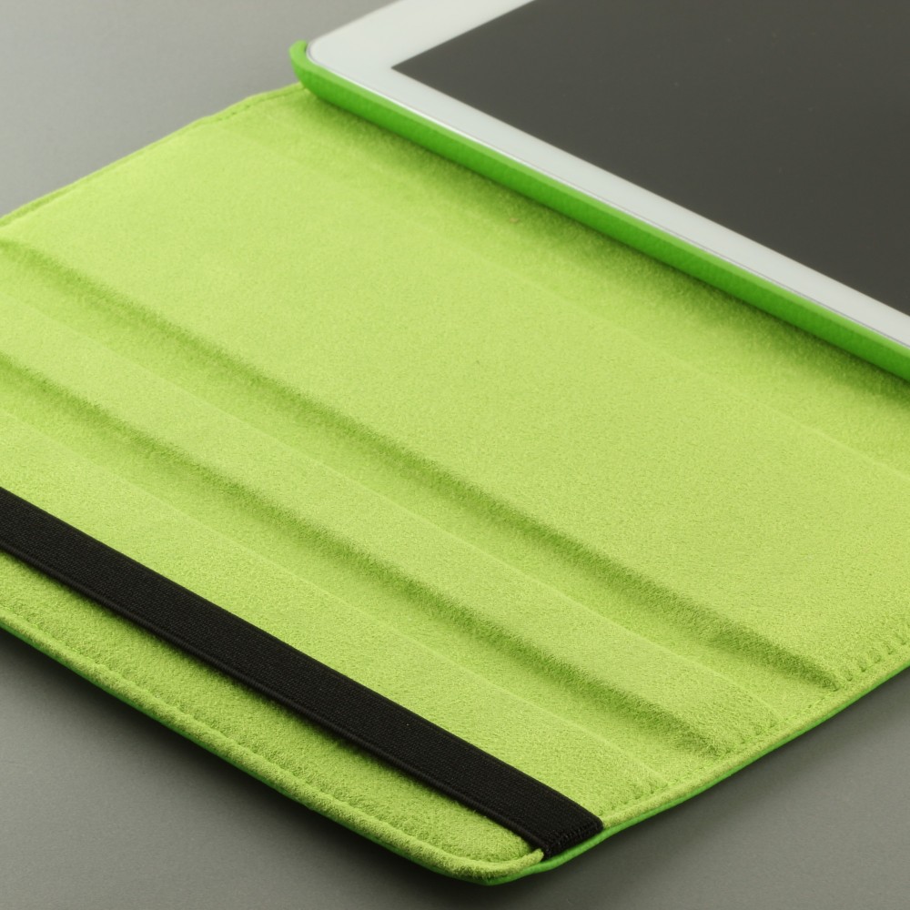 Etui cuir  iPad Pro 12.9" (6e gén/2022, 5e gén/2021, 4e gén/2020, 3e gén/2018) - Premium Flip 360 - Vert