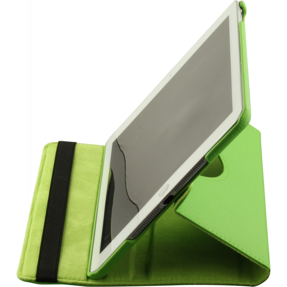 Etui cuir iPad Air 10.9" (5e gén/2022, 4e gén/2020) - Premium Flip 360 - Vert