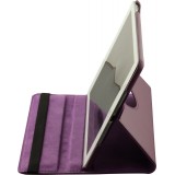 Etui cuir iPad Pro 12.9" (6e gén/2022, 5e gén/2021, 4e gén/2020, 3e gén/2018) - Premium Flip 360 - Violet