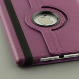 Etui cuir iPad Air 10.9" (5e gén/2022, 4e gén/2020) - Premium Flip 360 - Violet