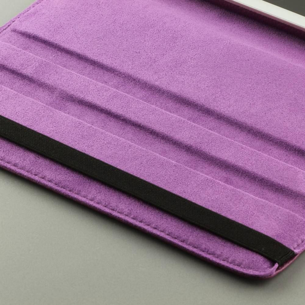 Etui cuir iPad Pro 12.9" (6e gén/2022, 5e gén/2021, 4e gén/2020, 3e gén/2018) - Premium Flip 360 - Violet